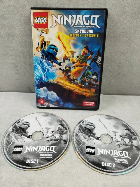 LEGO NINJAGO MASTERS of Spinjitzu Skybound Season 6 Genuine UK 2 Disc ...