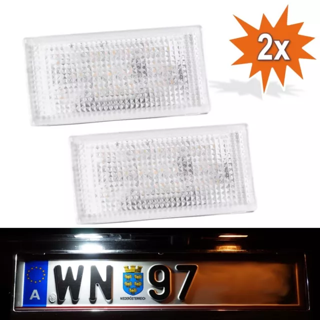 LED SMD Kennzeichenbeleuchtung Kennzeichenleuchten für BMW 3er E46 Coupe E46-2D