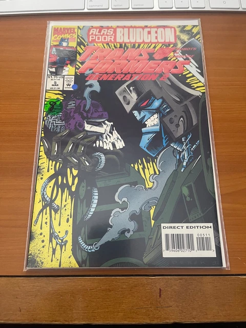 Transformers Generation 2 Issue 5 Marvel 1994 First Printing