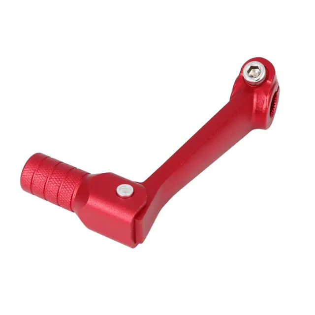 0.47 inch Aluminum Alloy Motorcycle Shift Lever Folding Gear Shifter Red