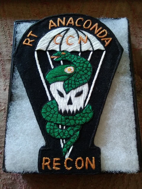 VIETNAMESE MADE 5TH SPECIAL FORCES GROUP -MACV-SOG RT ANACONDA CCN ...