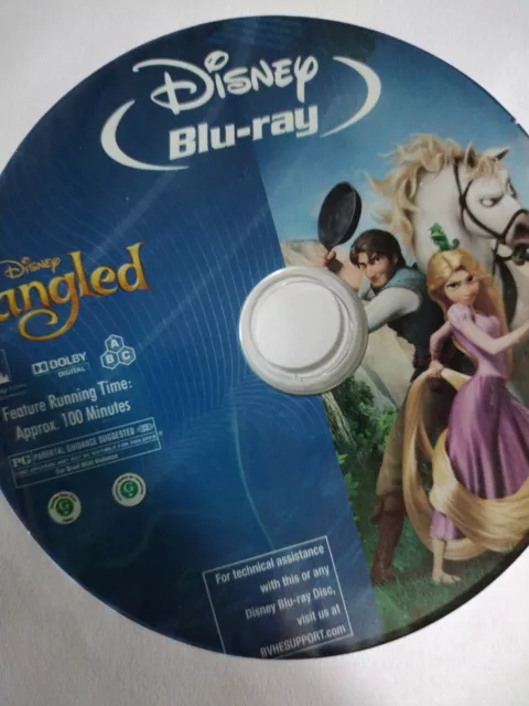 Disney Tangled (Blu-ray disc only, 2010)