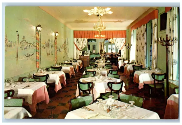 Philadelphia Pennsylvania PA Postcard Philips Restaurant Interior Scene c1960's