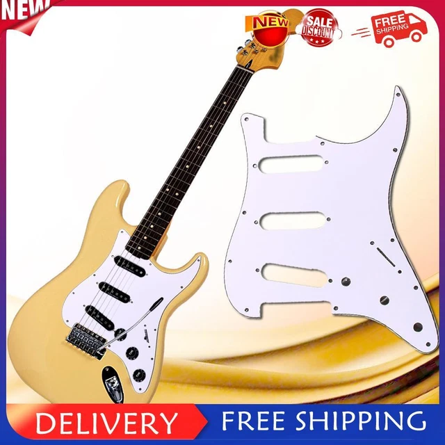 3Ply SSS Stil 11 Montage Schraube Löcher PVC e-Gitarre schlagbrett für den Schut