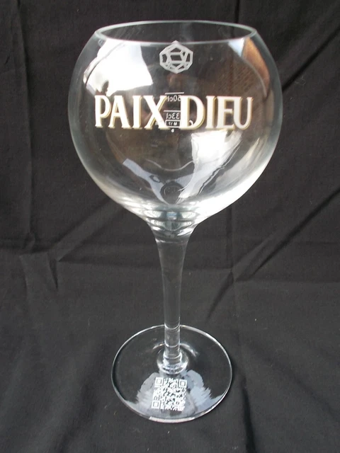 Verre à Bière Paix Dieu Grand Format - 33cl Ou 50cl - Neuf