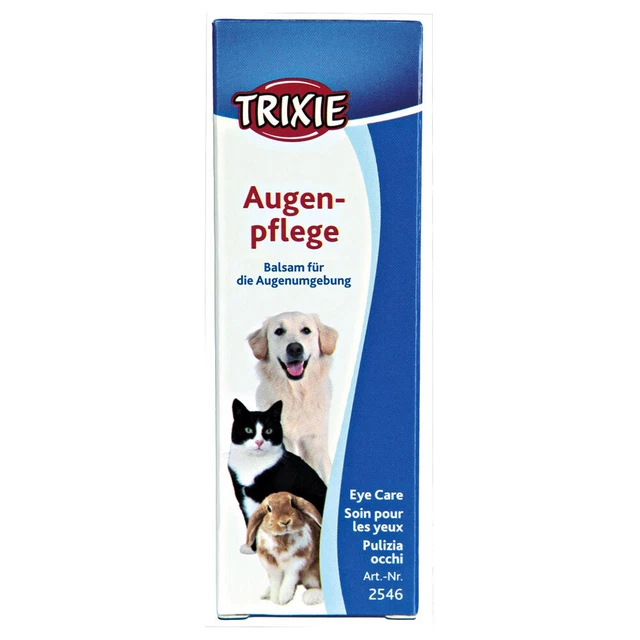 Trixie Cura Degli Occhi per Cani, Gatti O Roditore 50 ML, Nuovo