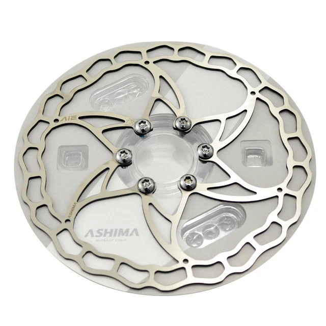 Ashima 305502265 brake disc aro 28 180mm x 2mm for e bike silver 223g Ashima 305502265 brake disc aro 28 180mm x 2mm for e bike silver 223g