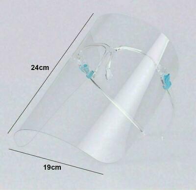 Safety Face Shield, Reusable Goggle Visor Transparent Anti-Fog Layer Protect Eye 3