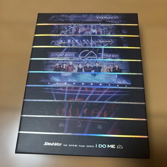 SNOW MAN 1ST DOME Tour 2023 i DO ME Blu-ray 3 Disc Japan Used