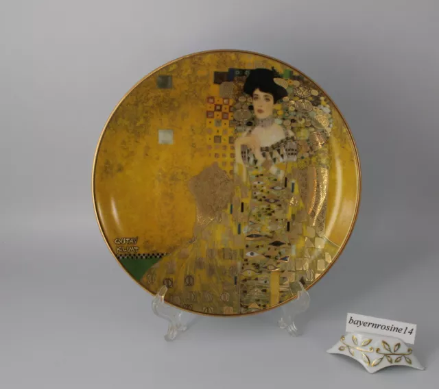 Goebel Artis Orbis - Gustav Klimt, Adele Bloch-Bauer - Wandteller 20,5 cm