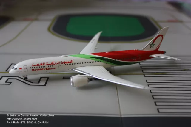 Royal Air Maroc Boeing 737-800 Avion Miniature Modèle Snap Fit 1:200 Pièce  # ABO-73780H-006 par Flight Miniatures