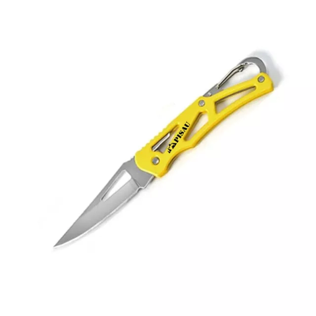 MINI POCKET FOLDING Knife Camping Outdoor Hunting Fishing Small Keyring  Knives $6.75 - PicClick AU