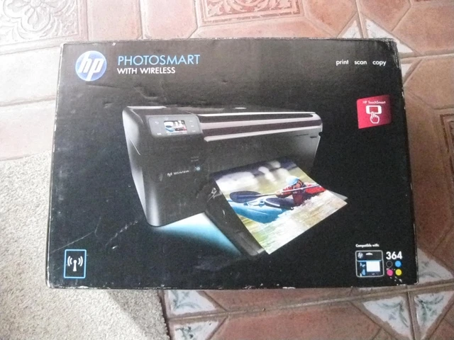 HP BLACK PHOTOSMART Wireless All-in-one Series B109 Printer/Scanner ...