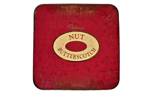 Boîtes en étain de biscuits au chocolat Cadbury vintage