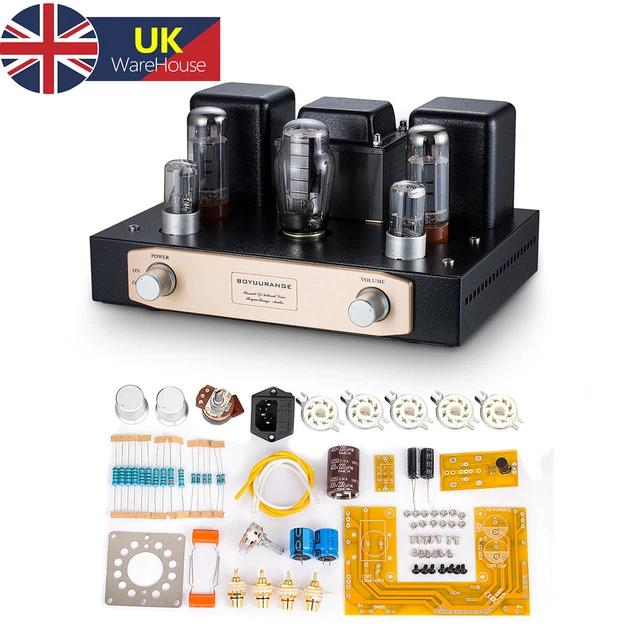 HIFI EL34 VALVE Tube Amplifier DIY Kit Singleended Class A Stereo