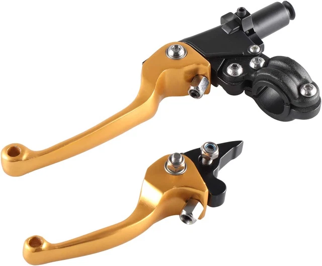 CNC Folding Brake Clutch Lever For CRF XR 50 70 KLX110 SSR TTR Pit Pro Dirt Bike