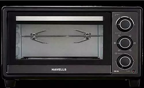 Havells 66RC Four Grille Pain Cuire Plateau Poignée & Double Verre Porte 2200 W