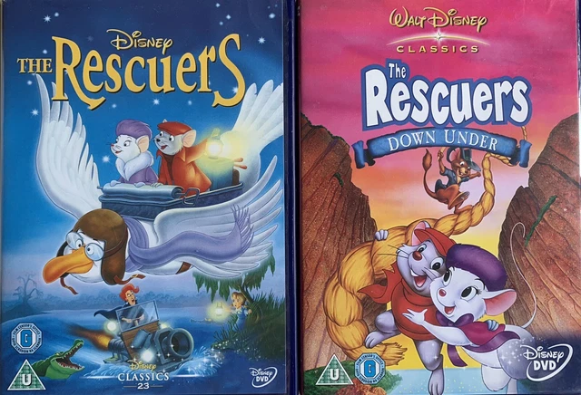 RESCUERS & RESCUERS Down Under - DVD Doublepack - Complete (DVD, 2018 ...