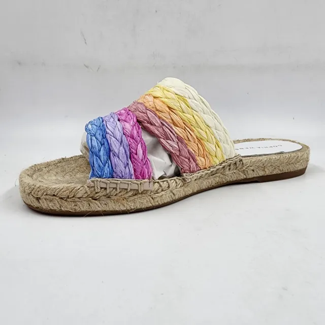 Sophia Webster Ines Espadrille Slide Sandals Women's EU 35.5/US 5.5 Multicolor~