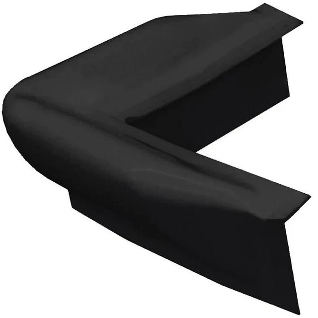 Dock Edge Bumper Corner Guard Black Boat Protection Marine Fenders Vinyl Shield