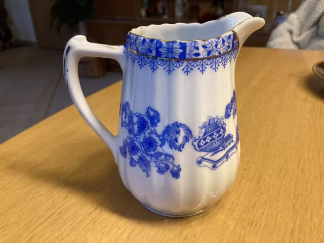 China blau Milchkännchen aus Porzellan Alt