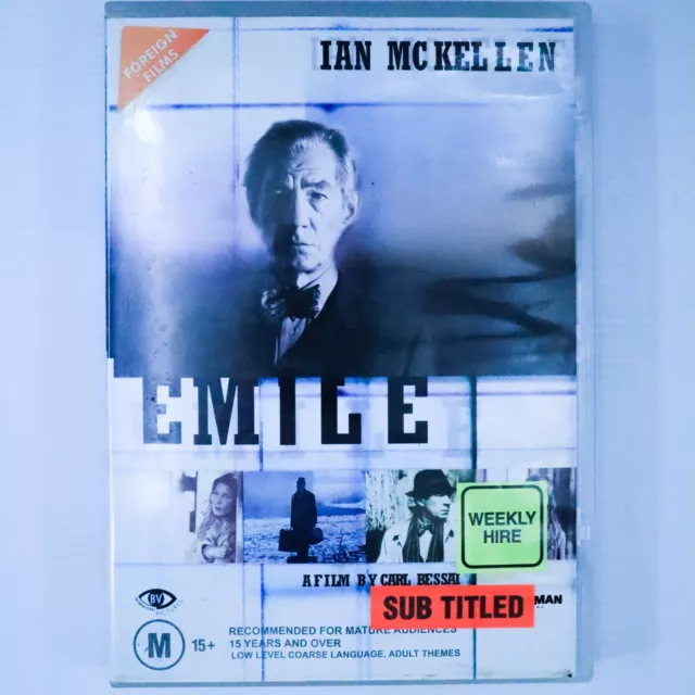 Emile (DVD 2003) Drama Movie Film - Ian McKellen, Deborah Kara Unger, Theo Crane