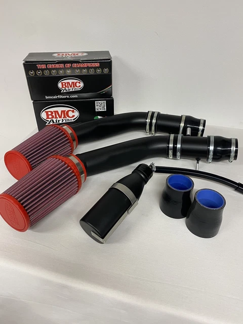 Kit Aspirazione Diretta Bassa 500 Abarth 63 Mm Alluminio Con Vaschetta Tergi
