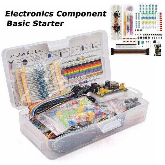 Kit de composants convient pour Arduino 1 lot 830 câble de tableau de pain éle