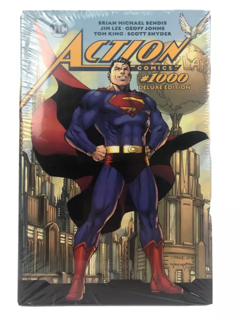 Superman Action Comics 1000 Deluxe Ed by M. Bendis (2018, Hardcover) Sealed NEW