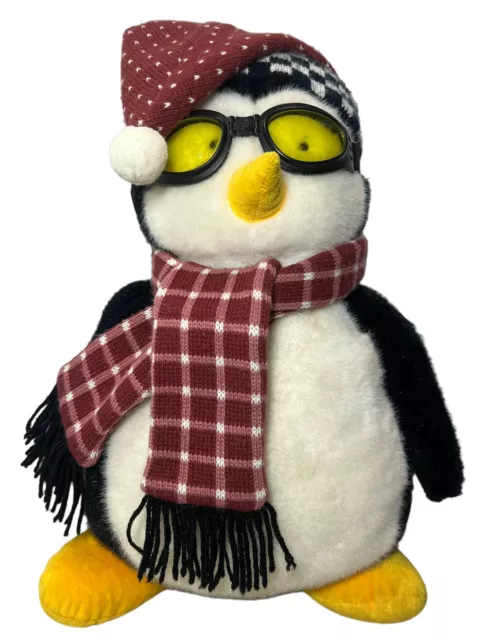 RARE 18 HARD TO FIND HUGGSY PENGUIN WITH GOGGLES AND VEST FRIENDS Joey's  hugsy