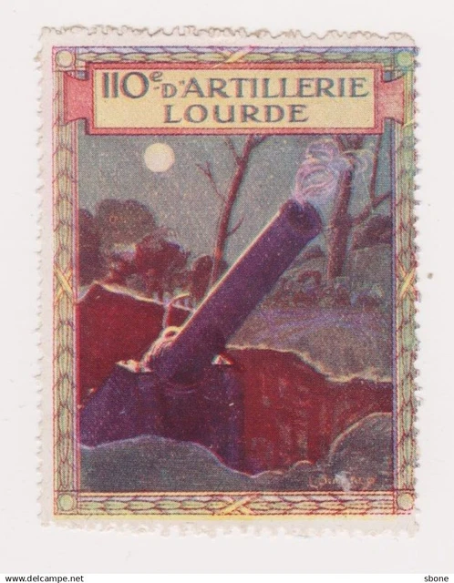 Militaria - cachet Franchise Militaire 64 ème Régiment Artillerie