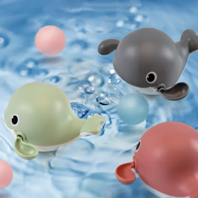 Funny Cute Clockwork Bath Toy Play Water Games for Swimming Bathroom Baby Toys 3