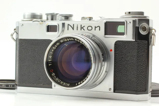 【Excellent+5】Nikon S2 Rangefinder Film Camera w/Nikkor SC 50mm f/ 1.4 From JAPAN