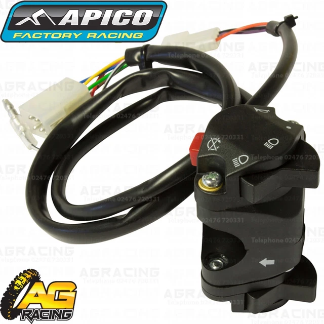 APICO HEADLIGHT LIGHT Horn Kill Indicator Switch For Husaberg FE 350 ...