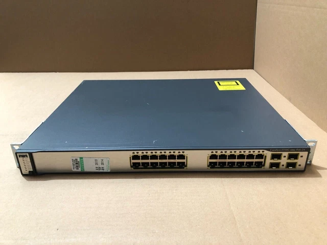 CISCO CATALYST 3750G Series 24-Port Gigabit PoE Switch £112.00 ...