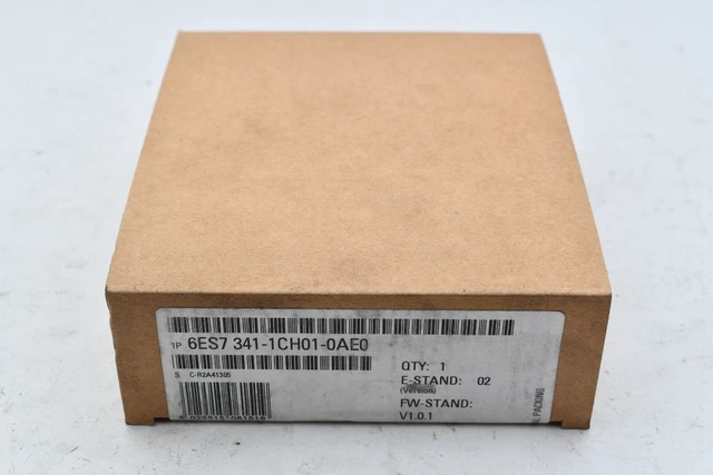 NEW SEALED Siemens 6ES7341-1CH01-0AE0 V1.0.1 SIMATIC S7-300, CP 341 Communicatio