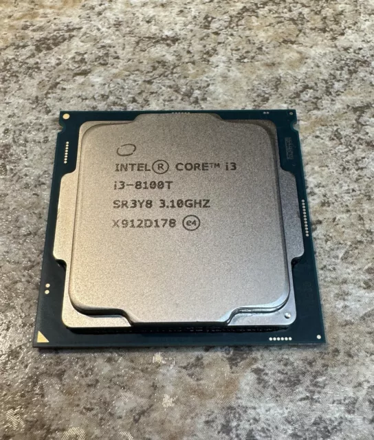 Intel Core i3-8100T CPU SR3Y8 3.10 GHz Quad Core FCLGA1151 6MB Processor CPU