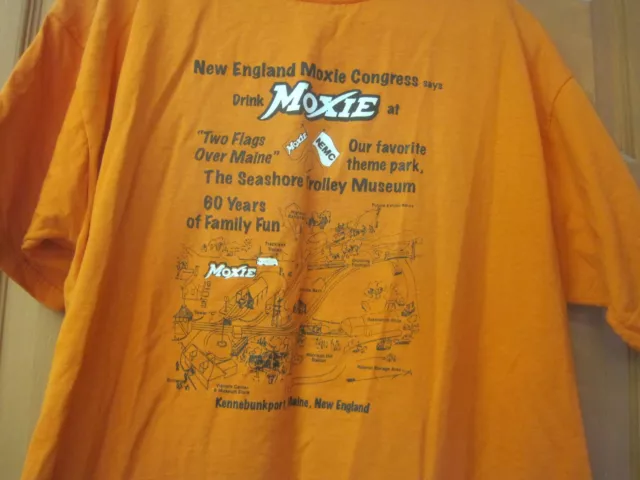 Moxie Tshirt New England Moxie Congress Seashore Trolley Museum Kennebunkport Me