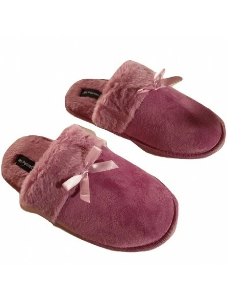 CHAUSSONS FOURR S FEMME Les Petites Paris Pantoufles fuchsia EUR