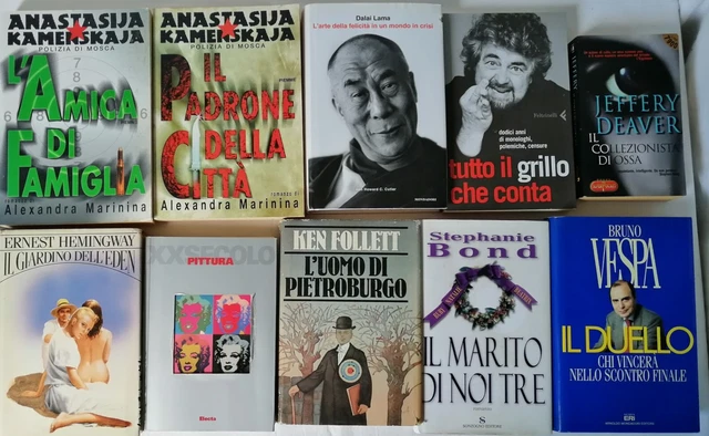 10 Libri Vari Generi