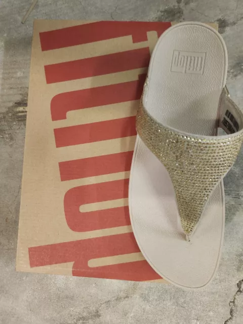 FITFLOP LULU Chrystal embellished Toe Post SANDALS new CHOOSE COLOR & SIZE