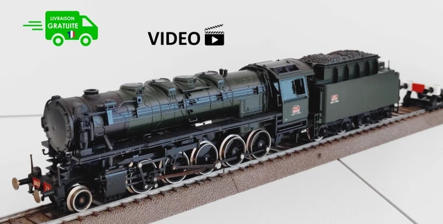 HJ2426S SNCF, locomotive électrique CC 6543 Maurienne, livrée verte, ép