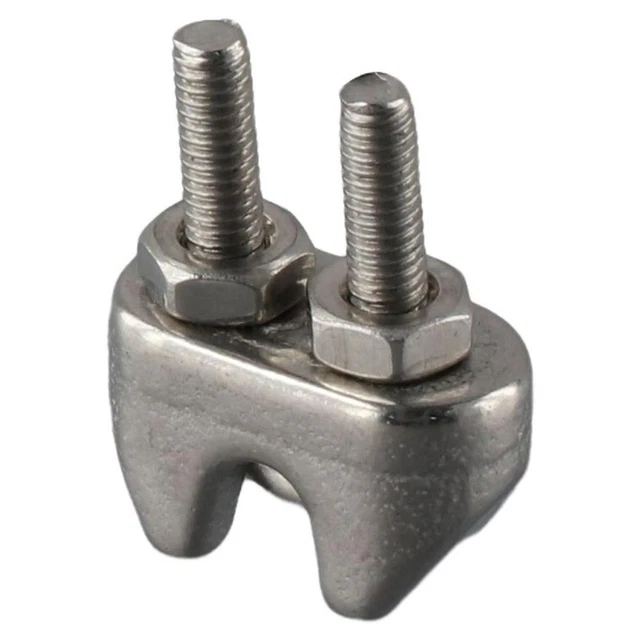 304 morsetto fune metallica acciaio inox clip cavo corda clip
