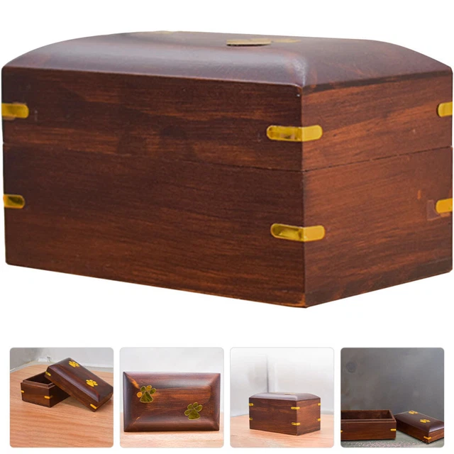 Pet Urn Memorial for Ashes Wooden Urns Cat Cremation Accessories