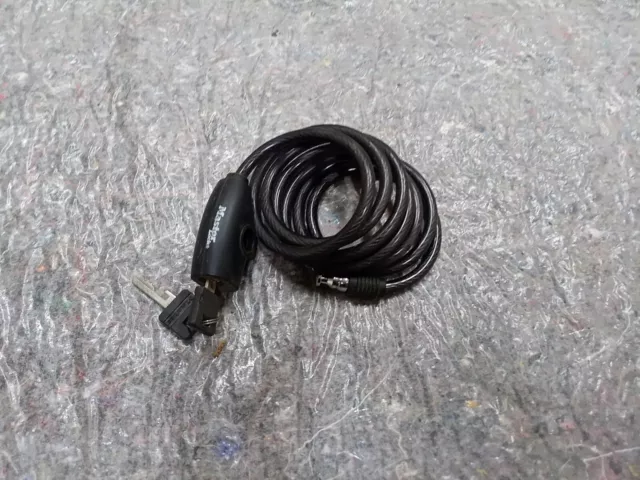 Câble antivol Master Lock-Noir