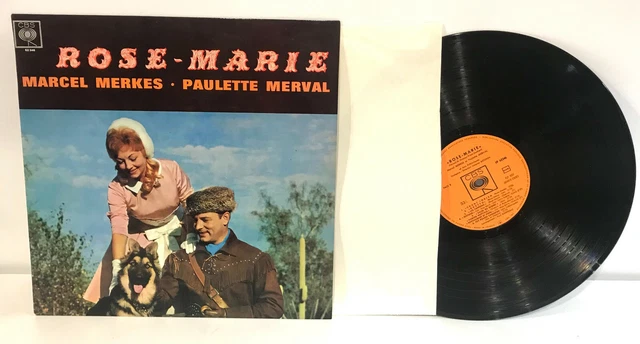 DISQUE VINYLE 33T Rose Marie Marcel Merkes Paulette Merval EUR 9,00