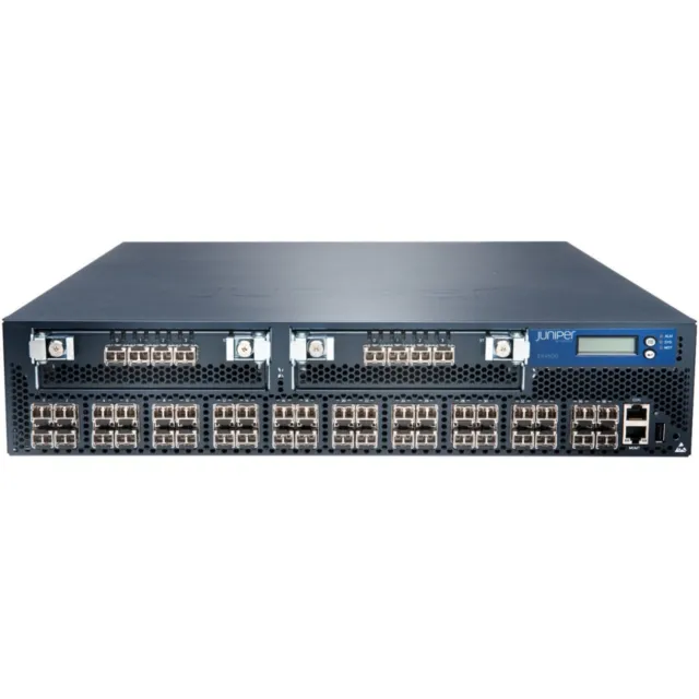 Juniper EX4500 EX4500-40F-VC1-BF 40-Port 1/10G SFP+ Switch VC - No Power Supply