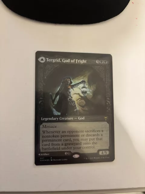 Tergrid, God of Fright // Tergid's Lantern 1x FOIL KHM MTG Kaldheim Rare MINT black Tergrid, God of Fright // Tergid's Lantern 1x FOIL KHM MTG Kaldheim Rare MINT black