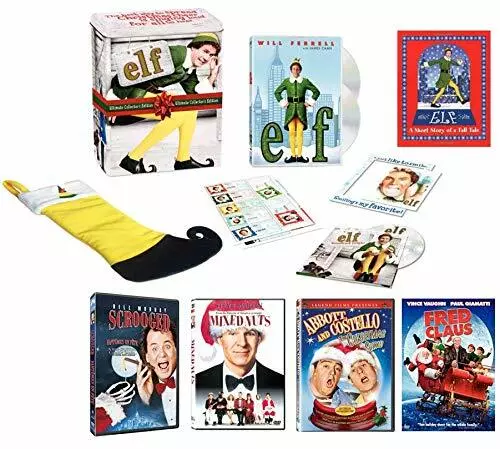 Christmas Comedy DVD Collection: Elf (Ultimate Collector's Edition) / Scrooged