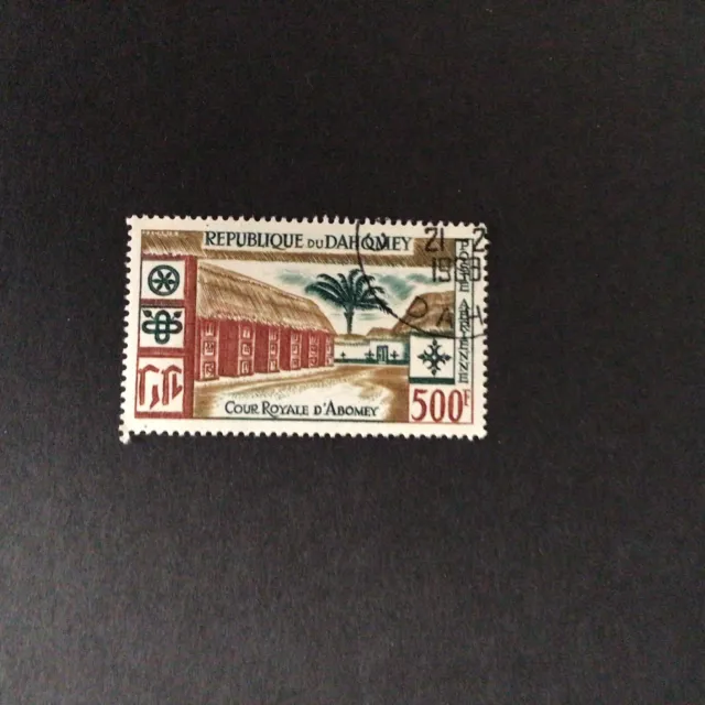 Vintage Dahomey Airmail Stamp Lot H-273 W/125ww
